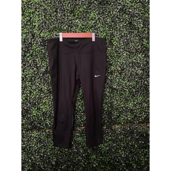 Nike Dri-fit black leggings women’s size M - Picture 1 of 6